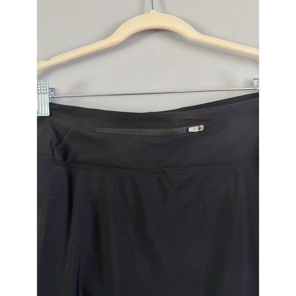 NWT Tempt Me Black Lined Swim Skirt Size Large Zipper Pocket - Picture 5 of 6